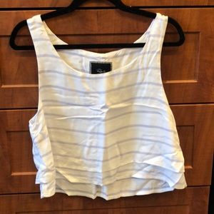 Rails striped crop top